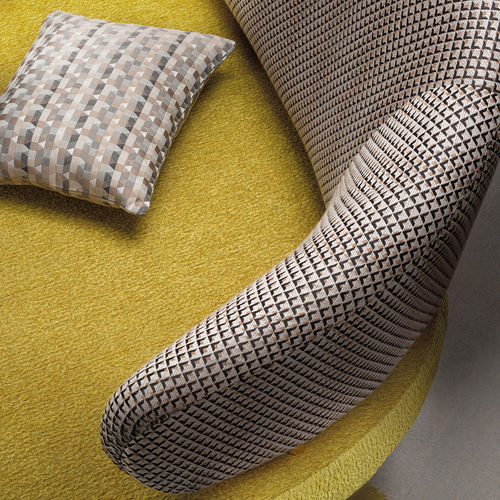 Tissu d'ameublement - GATSBY : FLAPPER - ALHAMBRA - pour rideaux / à motif géométrique / en coton