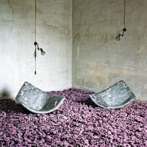 Tissu d'ameublement - DORIAN GRAY - Rubelli - à fleurs / en coton / en acrylique