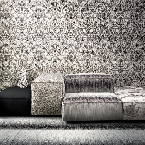 Tissu d'ameublement - PANAMA - Rubelli - à motif / en polyester / lavable