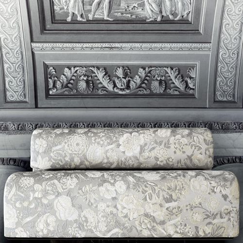 Tissu d'ameublement - ROUSSEAU - Rubelli - à fleurs / en coton / en lin