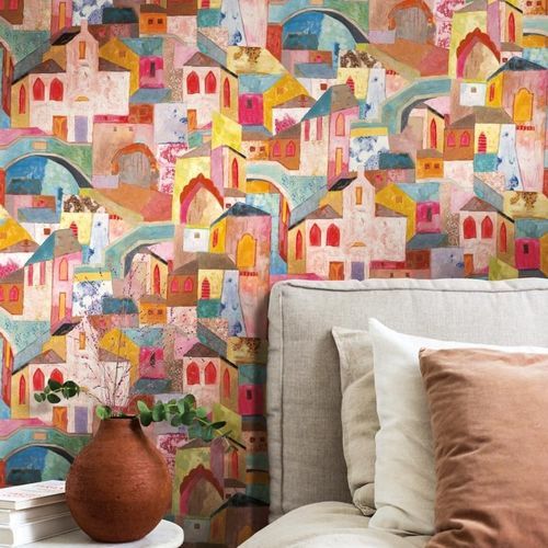 Revêtement mural pour intérieur - BURANO  - Rubelli - en vinyle / imprimé / intissé