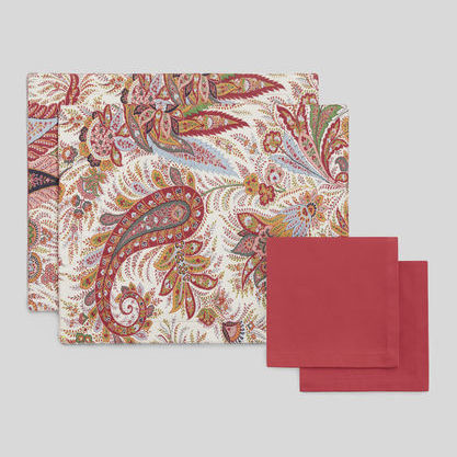 Set de table en coton - 212K4995779660800 - etro - contemporain
