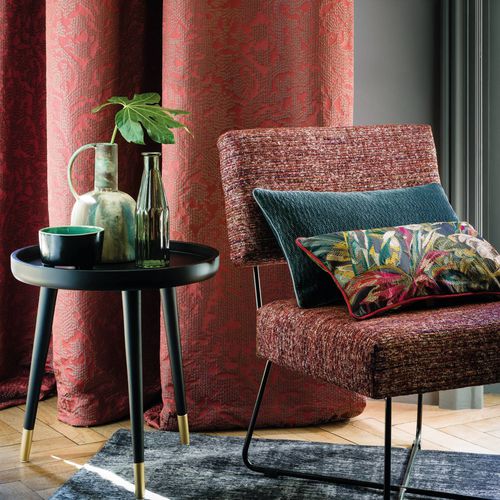 Tissu d'ameublement - BELANDA - CASAMANCE - pour rideaux / à motif / en lin
