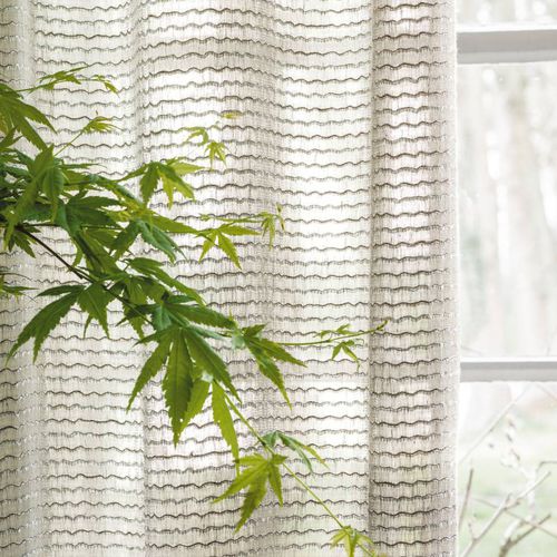 Tissu d'ameublement - AMANTANI - CASAMANCE - pour rideaux / à rayures / en lin