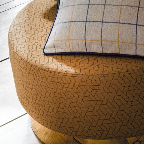 Tissu d'ameublement - BALMORAL - CASAMANCE - pour rideaux / à motif géométrique / en laine