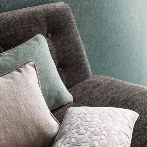 Tissu d'ameublement - INTRIGUE - CASAMANCE - pour rideaux / uni / polyester FR