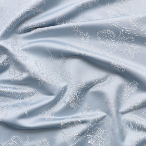 Tissu pour rideaux - DHARA    - SAHCO - à fleurs / en polyester / en viscose