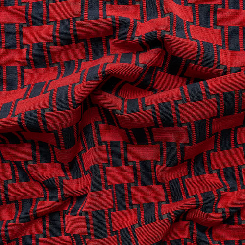 Tissu d'ameublement - ZADE   - SAHCO - à motif géométrique / en polyester / en coton
