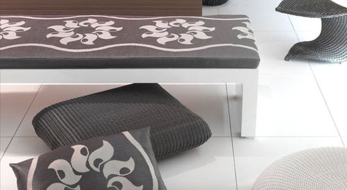 Tissu d'ameublement - SOLE - SAHCO - à motif / pour extérieur