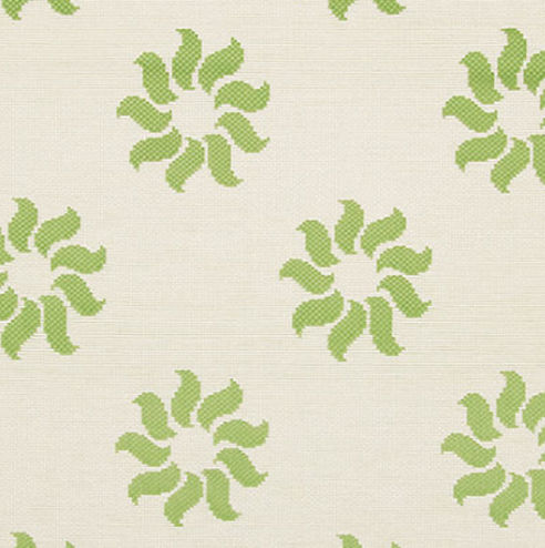 Tissu d'ameublement - SOLISSIMO - SAHCO - à fleurs / en acrylique / pour extérieur