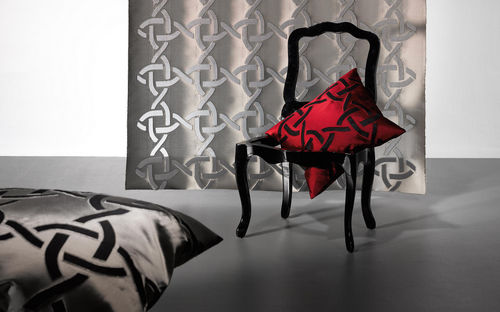 Tissu d'ameublement - ELOISE - SAHCO - à motif / en soie / en polyester