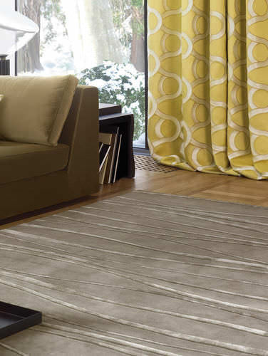 Tissu pour rideaux - CONTURA - SAHCO - à motif / en soie / jacquard