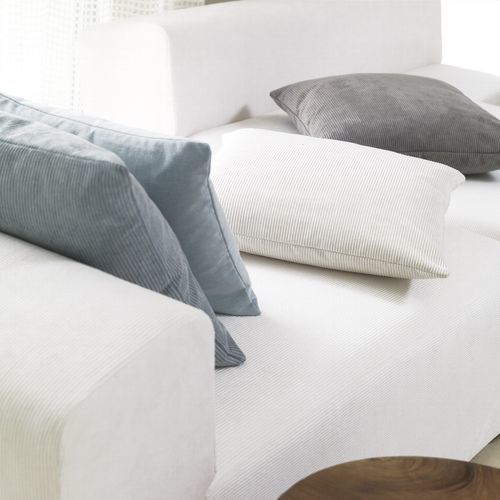 Tissu d'ameublement - PURE VISION - CHIVASSO - à rayures / en polyester / en velours
