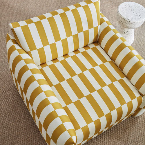 Tissu d'ameublement - CAVALIER  - PEPE PENALVER - pour rideaux / à motif géométrique / en coton