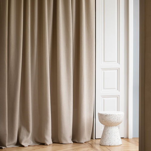 Tissu pour rideaux - NANTI  - PEPE PENALVER - uni / en polyester / lavable