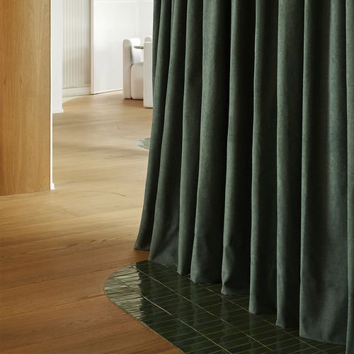 Tissu pour rideaux - HAKONE  - PEPE PENALVER - uni / polyester FR / lavable