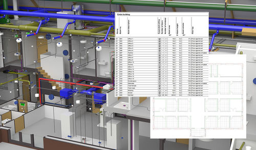 Logiciel de calcul - DDSCAD SANITARY - Graphisoft - de conception / CAO / pour système de chauffage