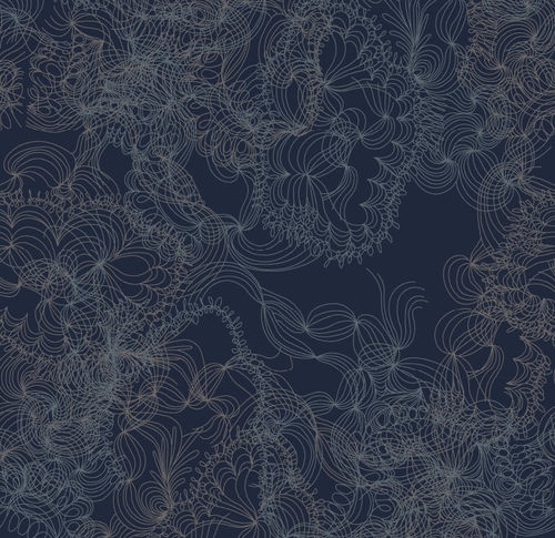 Moquette tissée - ARTS & CRAFTS : CRINOLINE - egetæpper - faite main / synthétique / pour le tertiaire