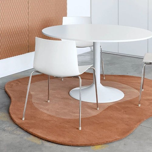 Tapis contemporain - Sjette - casalis - uni / en laine / en tencel®