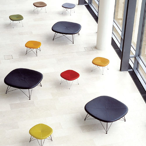 Banquette contemporaine - EJ 141-144 - Erik Jørgensen - en cuir / professionnelle / courbée
