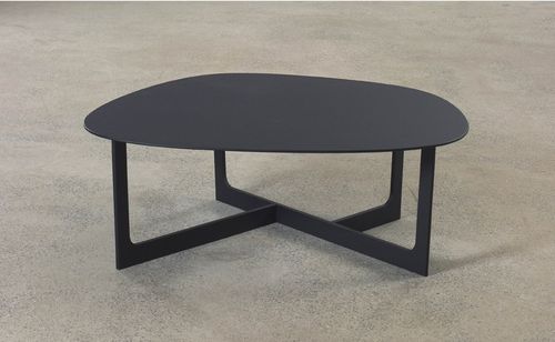 Table basse contemporaine - INSULA : EJ 190-199 - Erik Jørgensen - en linoléum / en aluminium laqué / professionnelle