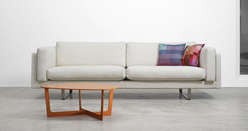 Canapé contemporain - EJ 280 - Erik Jørgensen - en tissu / avec coussin amovible / vert