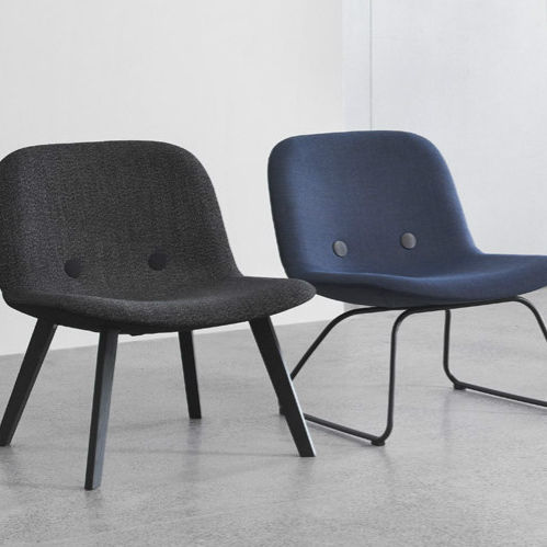 Chaise contemporaine - EYES EJ 3 - Erik Jørgensen - d'intérieur / en tissu / en polyuréthane