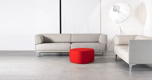 Pouf contemporain - INSULA : EJ 190/191-F - Erik Jørgensen - en tissu / en mousse / rond