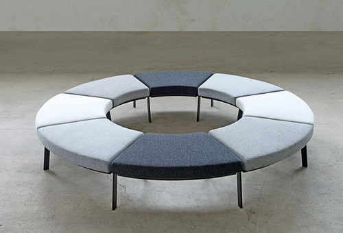 Banquette modulable - GLOBAL : EJ 2100 - Erik Jørgensen - contemporaine / en tissu / professionnelle