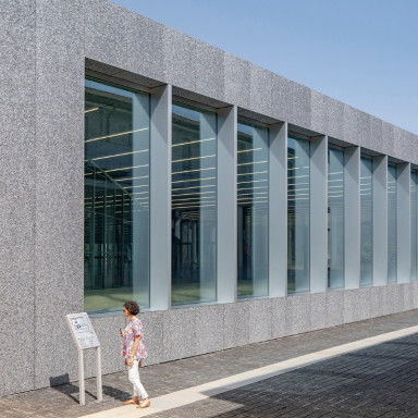 Panneau en verre de sécurité - OVERSIZED  - AGC Glass Europe - feuilleté / flotté / pour façade