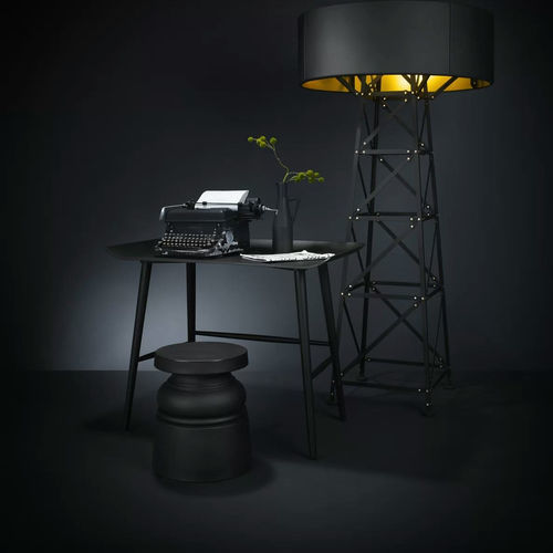 Tabouret contemporain - Container  - moooi - en plastique / avec piètement en plastique / piètement central