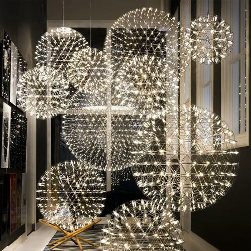 Suspension - Raimond II - moooi - en acier inoxydable / en PMMA / design original