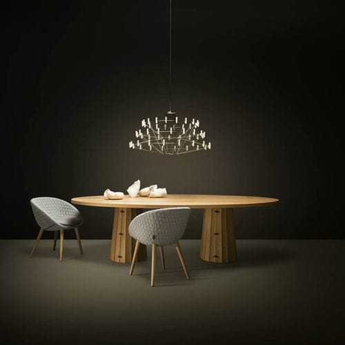 Lustre design original - Coppélia  - moooi - en polycarbonate / en acier inoxydable / professionnel