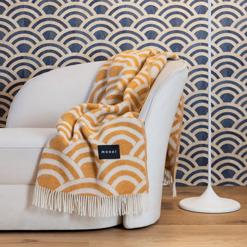 Couverture en laine - Lucky O's - moooi