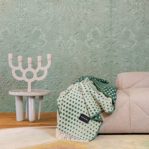 Couverture en laine - Blooming Seadragon - moooi