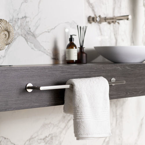 Porte-serviettes 1 barre - WLTR - matki showering - mural / en laiton / en nickel