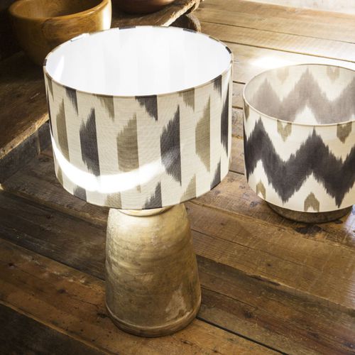 Abat-jour contemporain - DAMOR  - GANCEDO - en coton / en lin