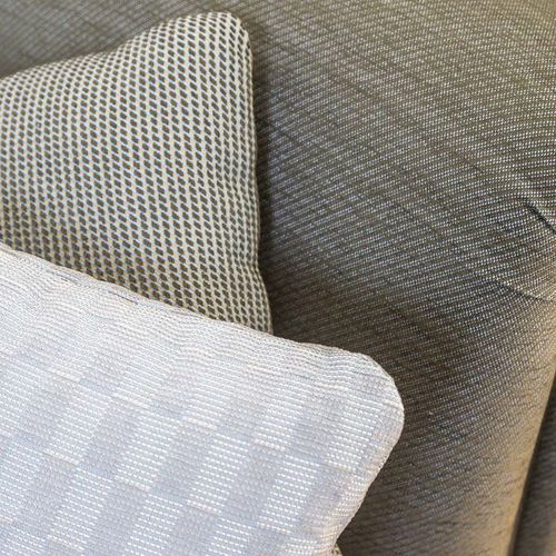 Tissu d'ameublement - NUANCE FR IN/OUT  - GANCEDO - à motif géométrique / motif irisé / polyester FR