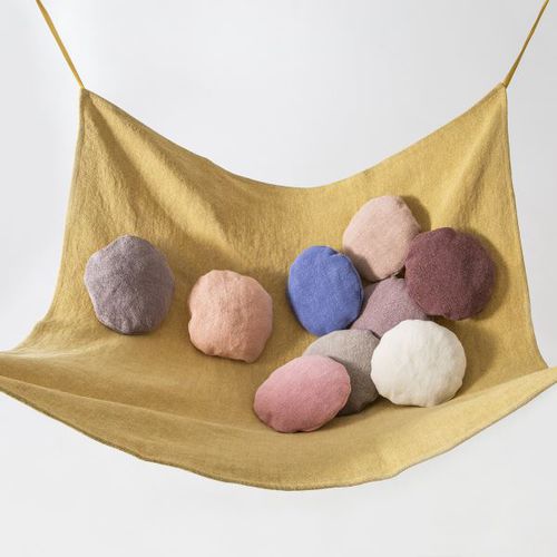 Tissu d'ameublement - TRAMUNTANA - GANCEDO - pour rideaux / uni / motif irisé