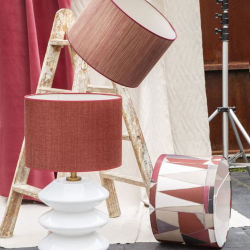 Abat-jour contemporain - KAMAKURA - GANCEDO - en sisal