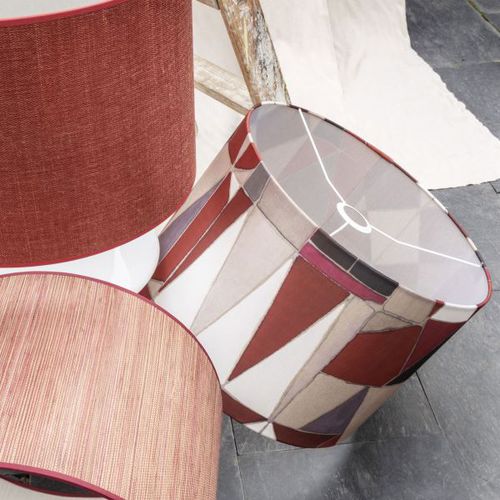 Abat-jour contemporain - KITA - GANCEDO - en fibre naturelle