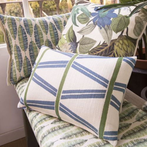 Coussin pour canapé - TRELLIS - GANCEDO - pour chaise / rectangulaire / à motif géométrique
