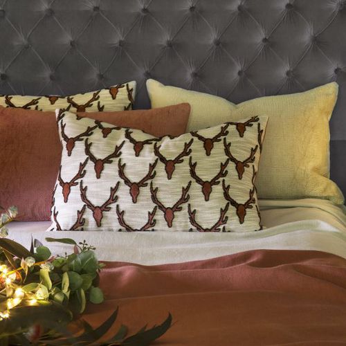 Coussin pour canapé - DEER - GANCEDO - pour chaise / rectangulaire / à motif animalier