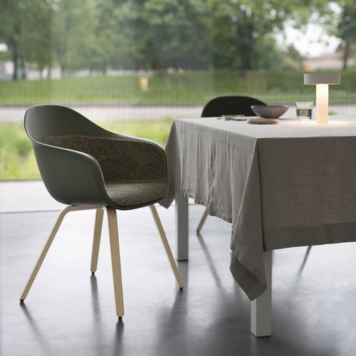 Chaise contemporaine - ELEPHANTINO - Kristalia - d'intérieur / d'extérieur / en polypropylène