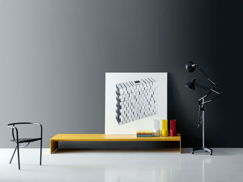 Banc contemporain - MODERN LIGHT  - Porro - en MDF / en métal / par Piero Lissoni