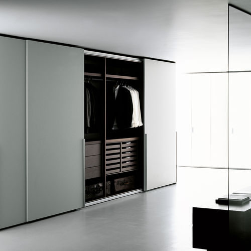 Placard - STORAGE - Porro - contemporaine / en bois / en verre