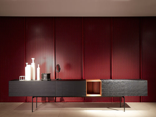 Buffet contemporain - MODERN - Porro - en bois / par Piero Lissoni