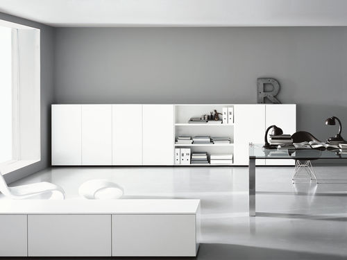 Ensemble bureau et rangement par Piero Lissoni - MODERN  - Porro