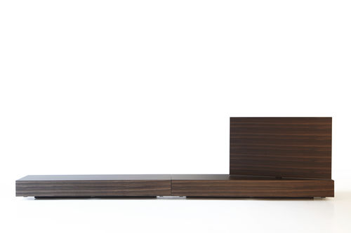 Meuble TV contemporain - MODERN FLAG - Porro - pivotant / en bois