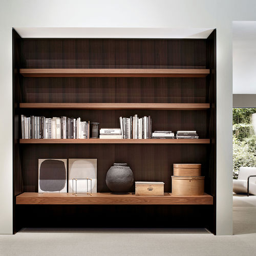 Étagère murale - SLIDER - Porro - contemporaine / en bois / blanche